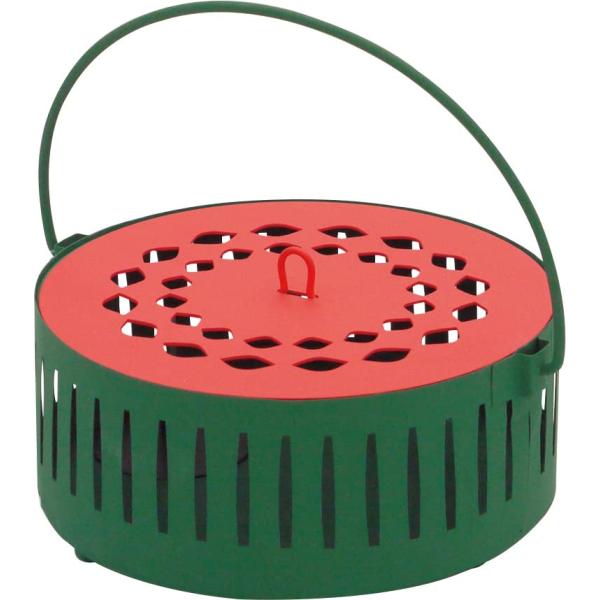 現代百貨 夏野菜 蚊遣り箱 すいか サイズ：約φ14 H8 A550