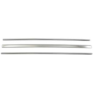 BRIGHTZ アクティトラック HA8 HA9 超鏡面ステンレスメッキフロントバンパーモール 3P...