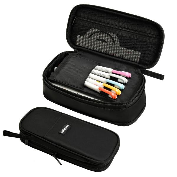 YOKUMA ペンケース 筆箱 大容量 おしゃれ シンプル 小学生 大人 中学生 高校生 大学生 男...