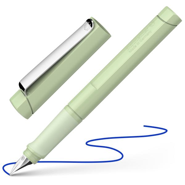 シュナイダー 万年筆ベース ソフトグリーン L（左） BSSGRNL