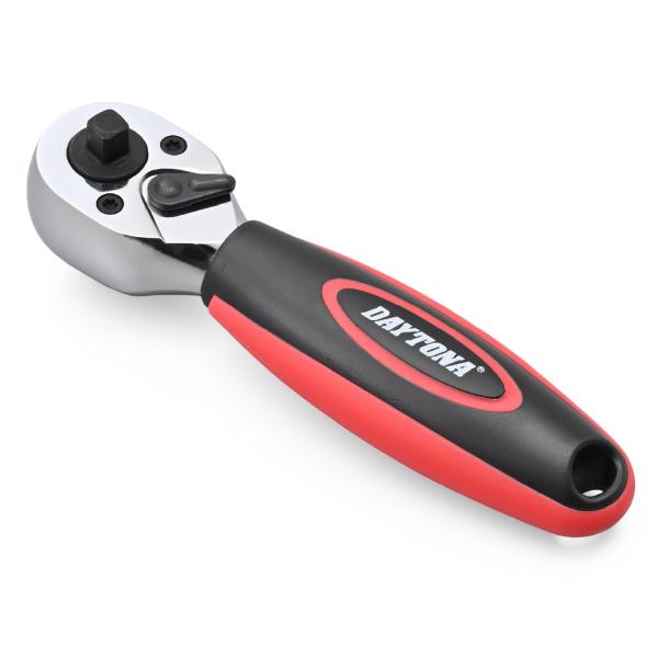 デイトナ(Daytona) バイク用 ラチェットレンチ 差込角 1/4 ＆ 3/8インチ 対応 ダブ...