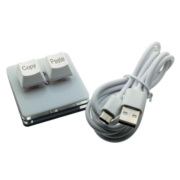 XYZA Tiny Keyboard コピペキーボード 2key ホワイト