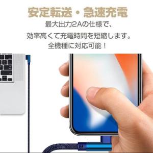 L字型 ライトニングケーブル iPhone L...の詳細画像4
