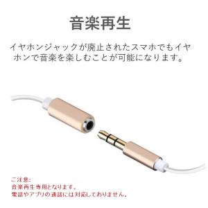 iPhone イヤホン 変換ケーブル iOS2...の詳細画像3