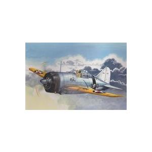 クラシックエアーフレーム 4100 1/48 ブリュスター F2A-1 バッファロー US海軍 *上...
