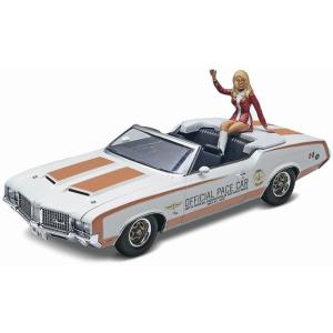 アメリカレベル 85-4197 1/25 '72 オールズモビル インディ ペースカー w/フィギュア｜rainbowten