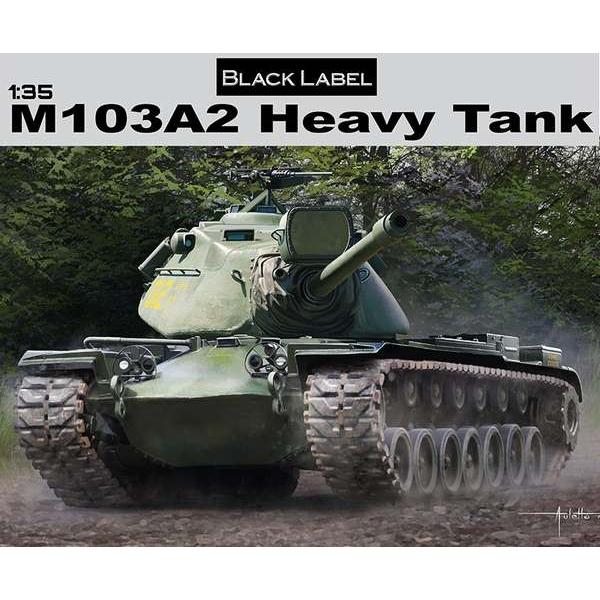 ドラゴン(BLACK LABEL) BL3549 1/35 アメリカ海兵隊 M103A2 重戦車 フ...