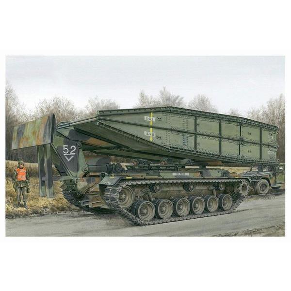 ドラゴン 3606 1/35 アメリカ軍 M48 AVLB 架橋戦車