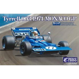 EBBRO 20007 1/20 Tyrrell 003 Monaco GP 1971
