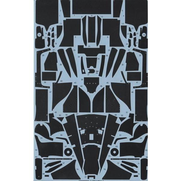 スタジオ27 CD20011 1/20 F150 カーボンデカール(F社対応)