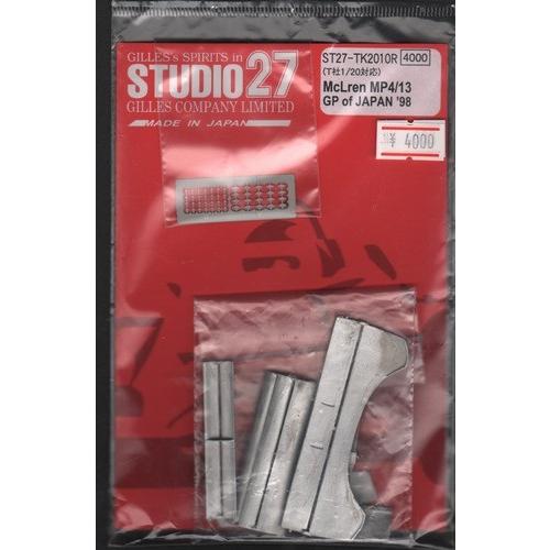 スタジオ27 TK2010R 1/20 マクラーレン MP4/13 日本'98 エッチング&amp;メタル ...