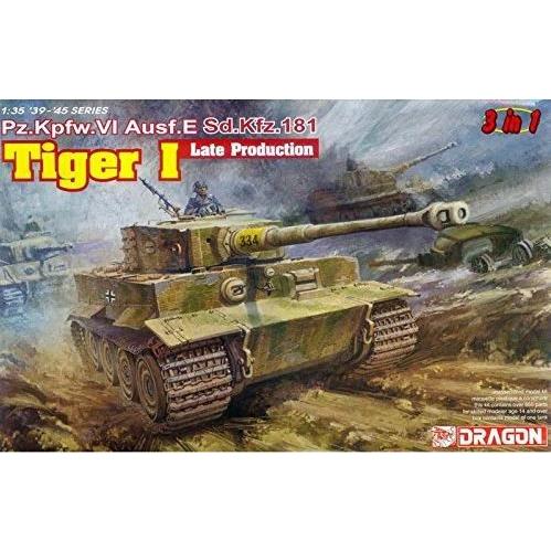 ドラゴン 6406 1/35 WW.II ドイツ重戦車 Pz.Kpfw.VI Ausf.E タイガー...