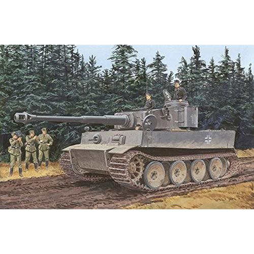 ドラゴン 6252 1/35 WW.II ドイツ軍 ティーガーI 極初期型 第502重戦車大隊 レニ...