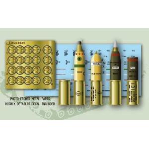 AFVクラブ AG35034 1/35 イギリス軍 95mm榴弾砲 弾薬セット(チャーチルMK.V ...