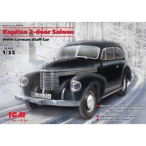 ICM 35476 1/35 独 カピテーン 2ドア サルーン スタッフカー
