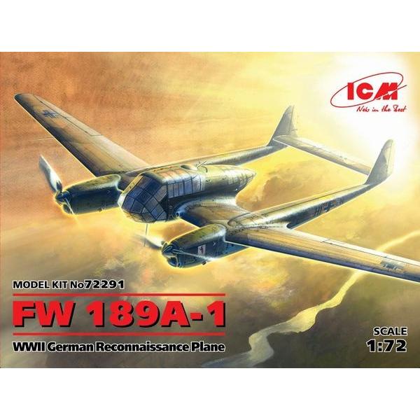 ICM 72291 1/72 フォッケウルフ FW189A-1