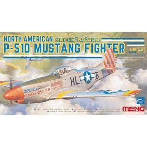 MENG Model LS-006 1/48 ノースアメリカン P-51D マスタング 戦闘機(スナ...