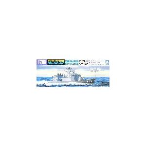 アオシマ 017 1/700 海上自衛隊ミサイル艦 わかたか/くまたか