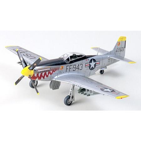タミヤ 54 1/72 ノースアメリカン F-51D マスタング(朝鮮戦争仕様)