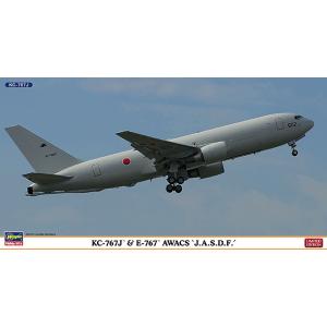 ハセガワ 10802 1/200 KC-767J &amp; E-767 エーワックス '航空自衛隊' 2機...