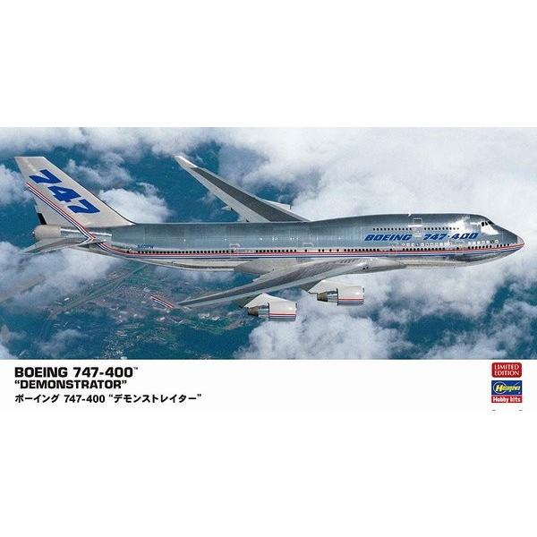 ハセガワ 10832 1/200 ボーイング 747-400 デモンストレイター ※限定生産版