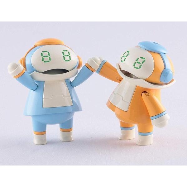 ハセガワ CW16 ちいさなメカトロメイト01 みずいろ&amp;おれんじ ※接着剤不要