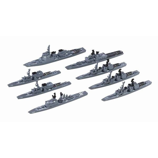 フジミ 集める軍艦シリーズ No.35 1/3000 海上自衛隊第2護衛隊群 1998年 くらま あ...