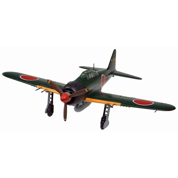 童友社 塗装済みプラモデル 1/72 No.02 零戦52丙型/元山(げんざん) 海軍航空隊