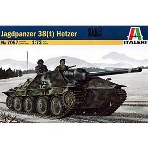 イタレリ(プラッツ) 7057 1/72 WW.II ドイツ軍 駆逐戦車 38(t) ヘッツァー