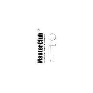 マスタークラブ MC435047 短頭六角ボルト二面幅1.0mm取付軸径0.8mm 100ケ入り(レ...