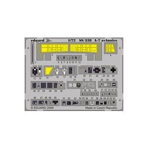 エデュアルド SS338 1/72 A-7 コルセアII 電子装備 カラーエッチング(ホビーボス用接...