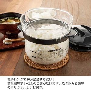 HARIO(ハリオ) ガラスのレンジご飯釜1~...の詳細画像1