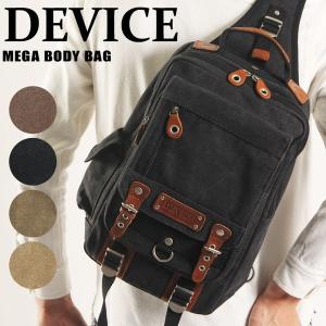 送料無料 ボディバッグ メンズ 帆布バッグ ブランドA4 ボディーバッグ ボディバック ショルダーバッグ 通学 DEVICE デバイス 即納