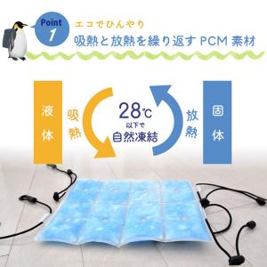 クールパッド 背中 リュック クールベスト 冷...の詳細画像4