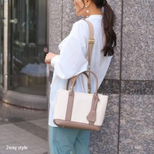 トートバッグ ショルダー パーテーション 仕切...の詳細画像5