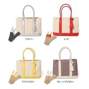 トートバッグ ショルダー パーテーション 仕切...の詳細画像2