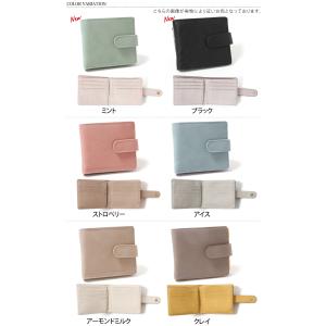 二つ折り財布 レディース 小さめ 40代 50...の詳細画像1