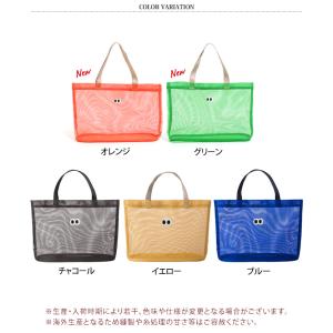 トートバッグ レディース メンズ メッシュ 大...の詳細画像1