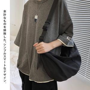 ショルダーバッグ メンズ レディース 大きめ ...の詳細画像5