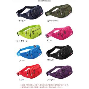 ボディバッグ ウエストポーチ メンズ レディー...の詳細画像1