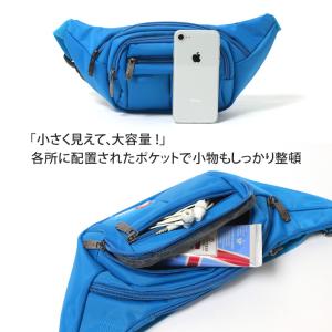 ボディバッグ ウエストポーチ メンズ レディー...の詳細画像5