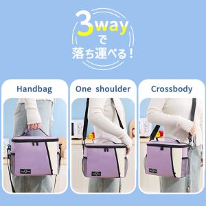 クーラーバッグ 保冷 保温 バッグ 大容量 軽...の詳細画像4