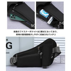 ウエストポーチ ボディバッグ ショルダーバッグ...の詳細画像4