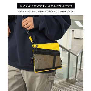 サコッシュ レディース メンズ ショルダーバッ...の詳細画像2