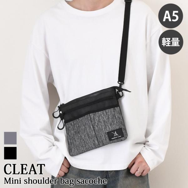 ショルダーバッグ メンズ 小さい サコッシュ 軽い 斜めがけ 肩掛け スリム a5 小物入れ スマホ...