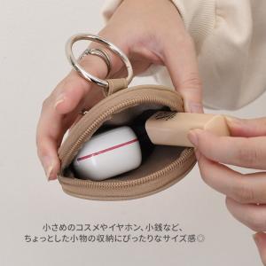 ポーチ 小物入れ 小さめ カラビナ コインケー...の詳細画像4