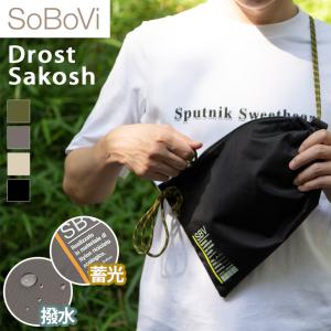 サコッシュ バッグ SoBoVi ソボヴィ 小さめ 軽い 撥水 ショルダー 斜めがけ ミニバッグ ナイロン おしゃれ ファスナー メンズ ポイント消化｜rainbunker