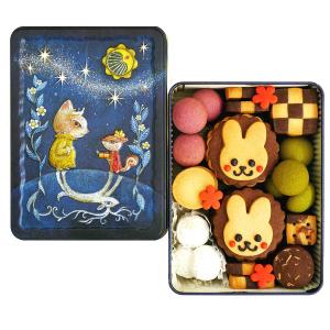 クッキー缶 パンダ お菓子 お中元 おしゃれ プレゼント 誕生日