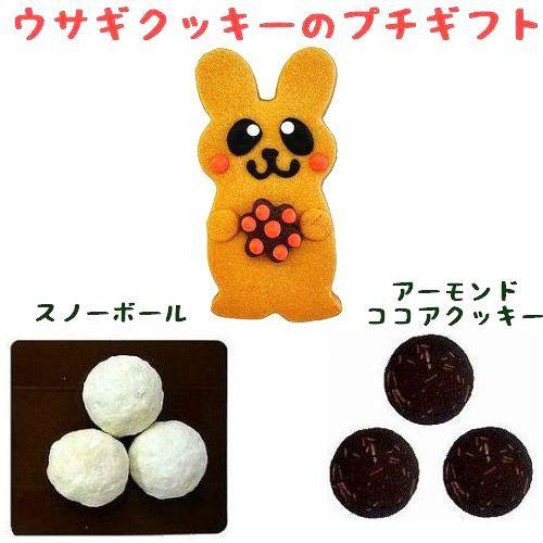うさぎ クッキー プチギフト おしゃれ 発表会 記念品 差し入れ 可愛い プレゼント 女の子 お礼 ...