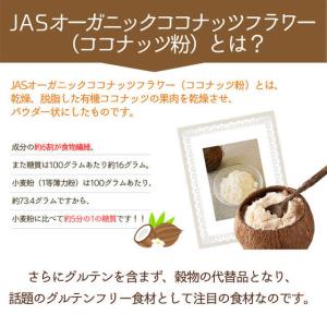 有機JASオーガニック ココナッツフラワー コ...の詳細画像3